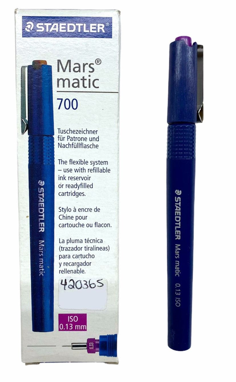 Estilógrafo Mars® Matic ISO 0.13 Staedtler® 700 M013 02 Pieza 4007817700105 01