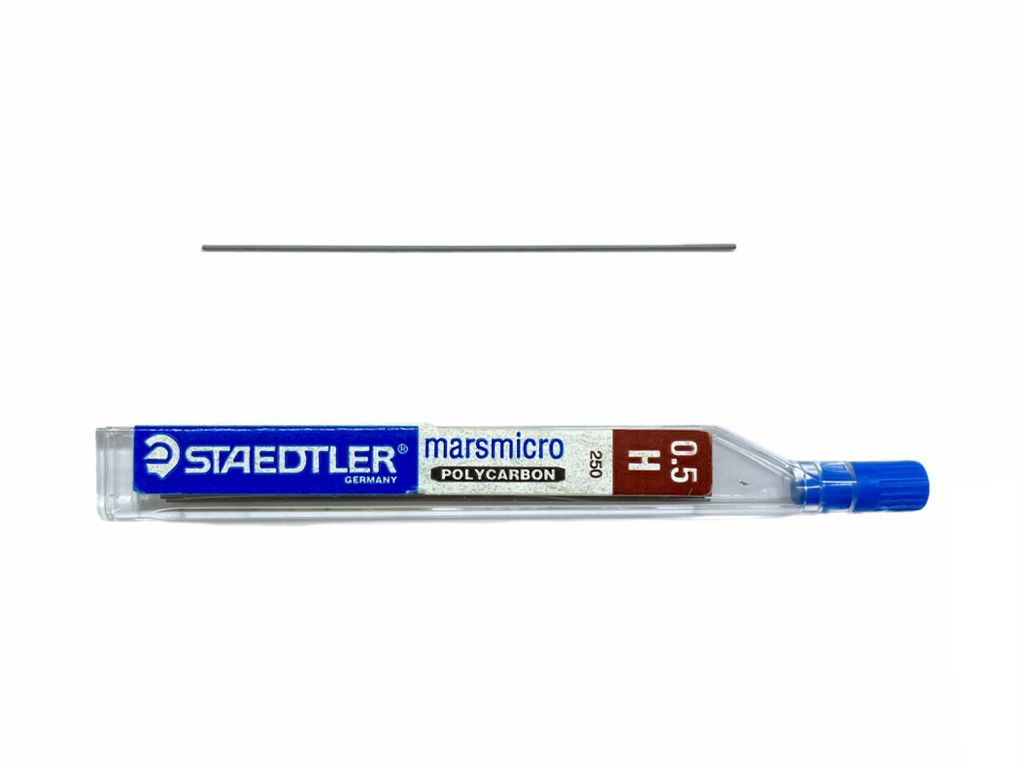 Minas 0.5mm H Tubo c/12 Staedtler® 250 05-H Tubo 31901213565