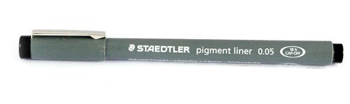 Estilógrafo Desechable pigment liner .05mm Negro Staedtler® 308 005-9 04 Pieza 4007817308196 01 Imagen principal del producto
