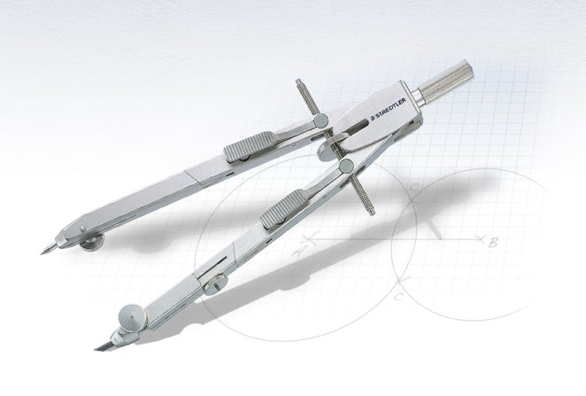 Compás de Precisión Mars® Profesional Metálico c/Alargade Staedtler® 555 03 [Pieza]