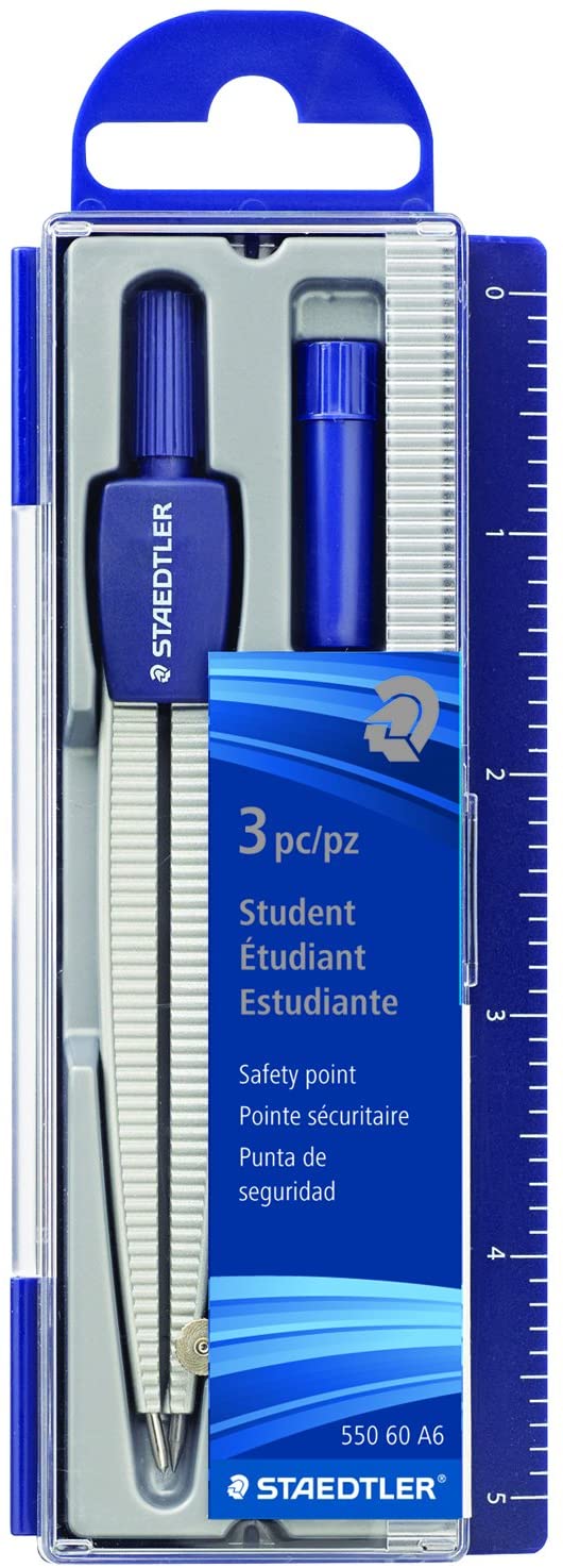 Compás Escolar Punta de Seguridad Staedtler® 550 60 A6 [Pieza]