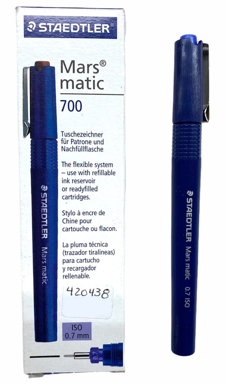 Estilógrafo Mars® Matic ISO 0.70 Staedtler® 700 M07 02 Pieza 4007817700136 01