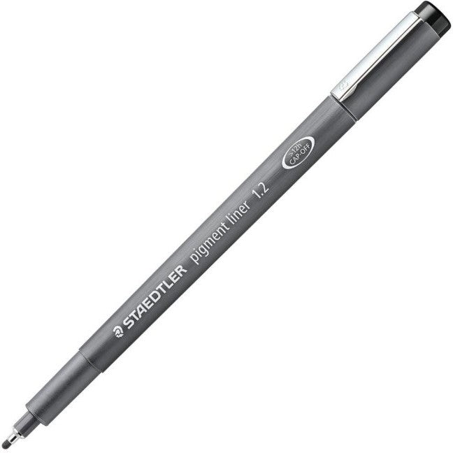Estilógrafo Desechable pigment liner 1.2mm Negro Staedtler® 308 12-9 Pieza 4007817013007 01