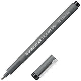 Estilógrafo Desechable pigment line cincel.3-2mm Negro Staedtler® 308 C2-9 Pieza 4007817013014