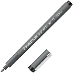 Estilógrafo Desechable pigment line cincel.3-2mm Negro Staedtler® 308 C2-9 [Pieza] 4007817013014