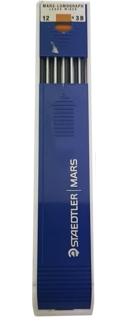 Minas Lumograph 200 2mm 3B Tubo c/12 Staedtler® [Tubo] 4007817211830