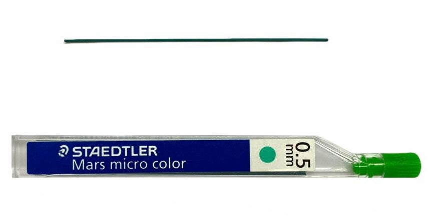 Minas Microchrom 0.5mm Verde Tubo c/12 Staedtler® 254 05-5 [Tubo] 4007817214336 Imagen principal del producto