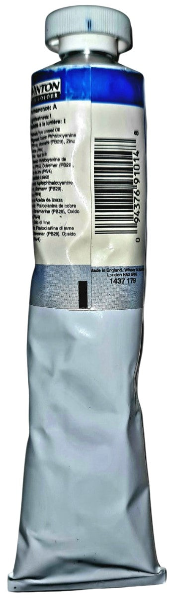 Pintura Oleo Winton 200ml Cobal Blue Hue WINSOR & NEWTON® 1437 179 [Tubo] 94376910148 2
