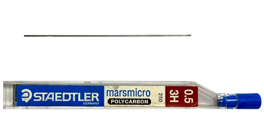 Minas 0.5mm 3H Tubo c/12 Staedtler® 250 05-3H [Tubo]