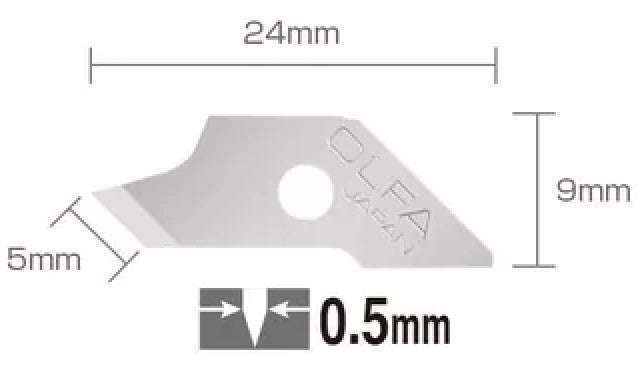 Repuesto p/Cortador p/Cutter-Compás CMP-1 Olfa® 7183 [Pieza]