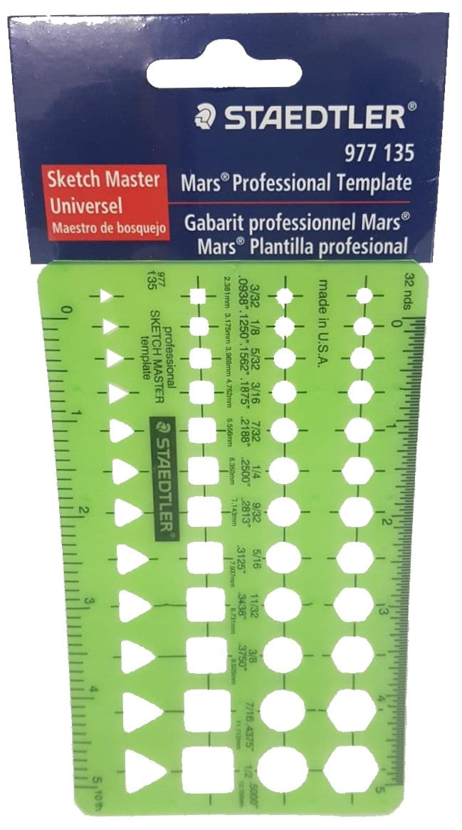 Plantilla Máster Staedtler® 977 135 [Pieza] Imagen principal del producto