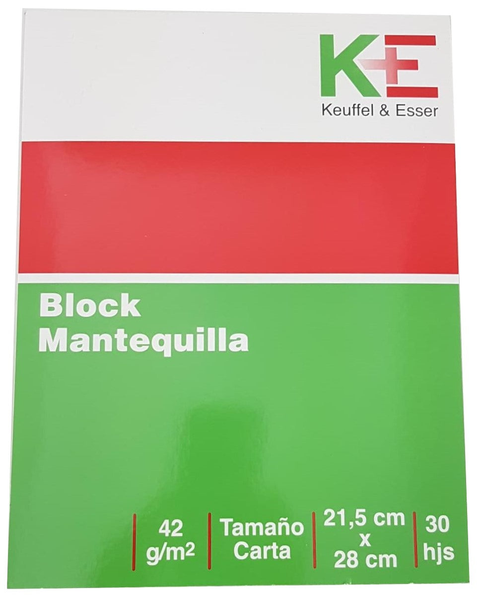 Block p/Arte Mantequilla 42g 30 hojas Carta Proesa® 8074 Pieza 7501244023372