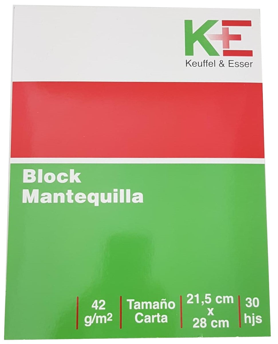 Block p/Arte Mantequilla 42g 30 hojas Carta Proesa® 8074 [Pieza] 7501244023372 Imagen principal del producto