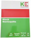 Block p/Arte Mantequilla 42g 30 hojas Carta Proesa® 8074 Pieza 7501244023372