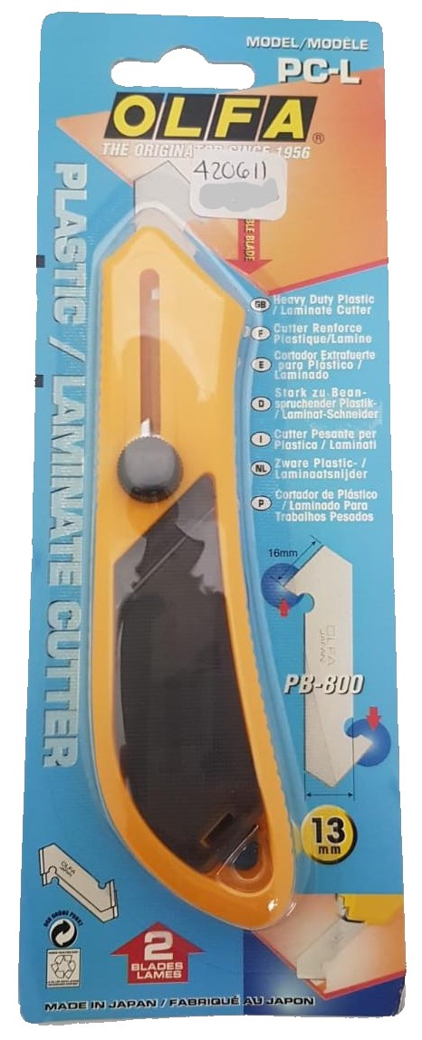 Cuchilla c/Repuesto PB-800 LU Olfa® PC-L [Pieza] 91511400946 Imagen principal del producto