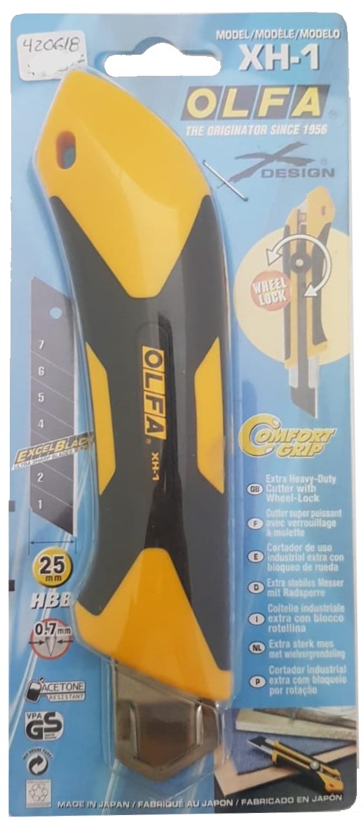 Cuchilla Xh-1 /hbb Negro 25mm Olfa® [Pieza] 91511200478