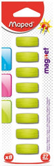Imanes Fichas Margnéticas Rectangulares c/8 Colores 27mm Maped® 051200 [Pieza] 3154140512002 3