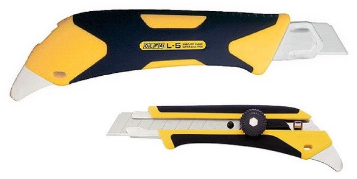Cuchilla Retráctil Alma Metal-Plásticoconfor Grande18mm Olfa® L5-AL [Pieza] 91511200461 Imagen principal del producto