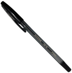 Bolígrafo c/Tapa B.Sierra Negro Fino Inoxcrom® [Pieza] 7501046002414