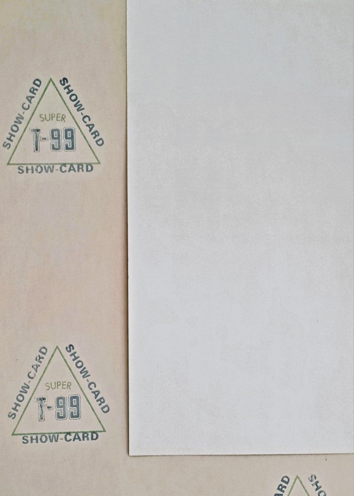 Cartón Show-Card T-99 #120 Mate 1.4mm Blanco 71×112cm Show-Card® [Hoja]