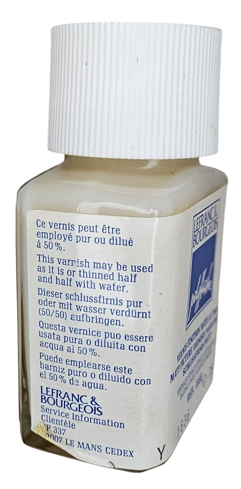 Barniz p/Acabado Mate 75ml Lefranc Bourgeois Paris 1358 [Pieza] 2