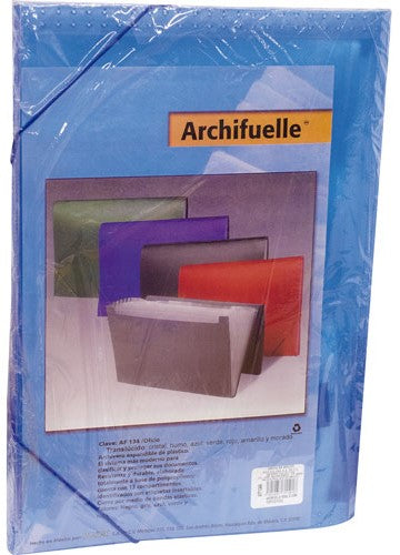 Archifuelle Plástico 12 Divisi.c/Índice y Liga Colores Oficio Polidex® AF-134 [Pieza] 7501437711604 3