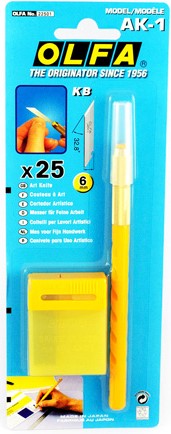 Cuchilla Escalpelo Exacto Cilíndrico Olfa® AK-1 [Pieza] 2