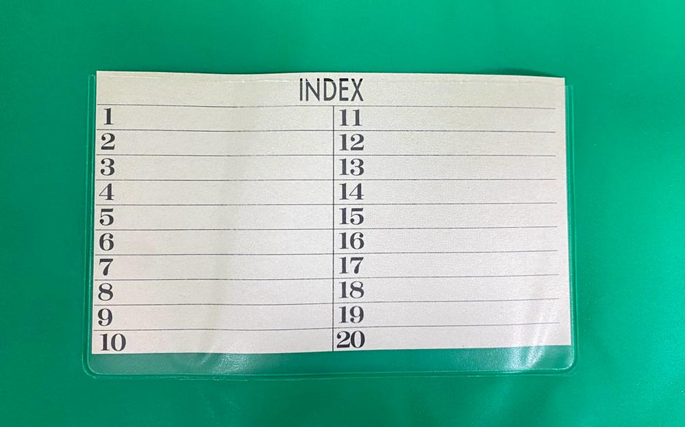 Archifuelle Plástico 20 Divisi.c/Índice y Liga Colores Oficio Polidex® AC-34 [Pieza] 7501437712007 3