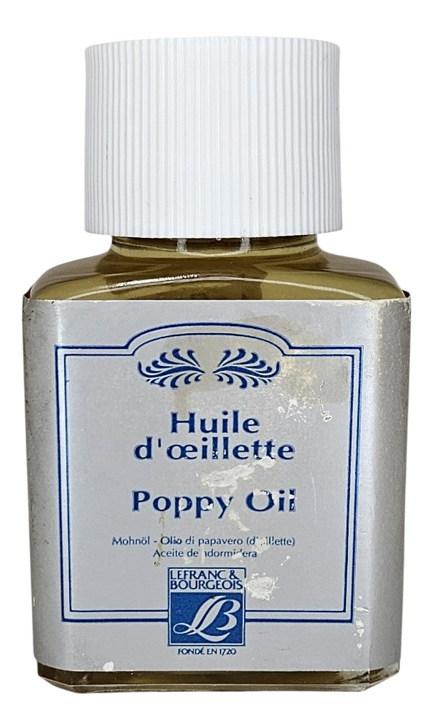 Aditivo p/Oleos Aceite de Adormidera 75ml Lefranc Bourgeois Paris 300021 [Pieza] 3013643000211