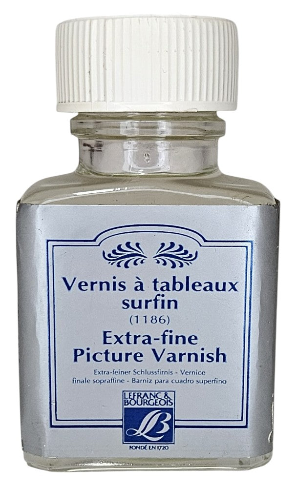 Barniz p/Oleos Superfino p/Cuadro 75ml Lefranc Bourgeois Paris 300070 [Pieza] 3013643000709