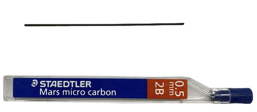 Minas 0.5mm 2B Tubo c/12 Staedtler® 250 05-2B Tubo