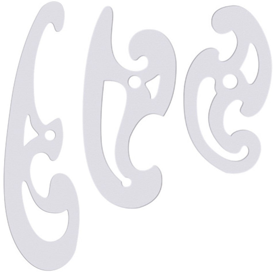 Pistola de Curvas Burmester K.L. Est.c/3 Silco® 1316JB ABC [Estuche] 734365310008 2