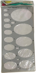 Plantilla K.L. #07 Elipses Silco® 50007 [Pieza] 734365500072