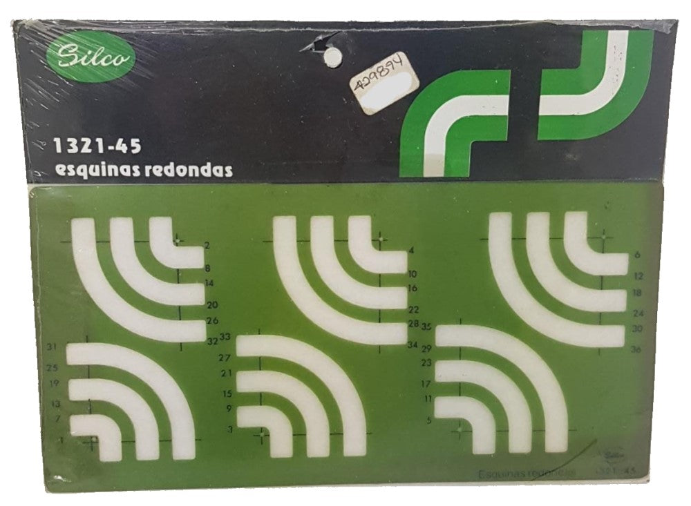 Plantilla K.L. #06 Círculos Silco® 50006 [Pieza] 734365500065 Imagen principal del producto