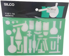 Plantilla 1321 #16 Química Silco® 1321I016 [Pieza] 734365370163
