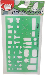 Plantilla 1321 #14 Sanitaria Esc.1:50 Silco® 1321I014 [Pieza] 734365370149 2