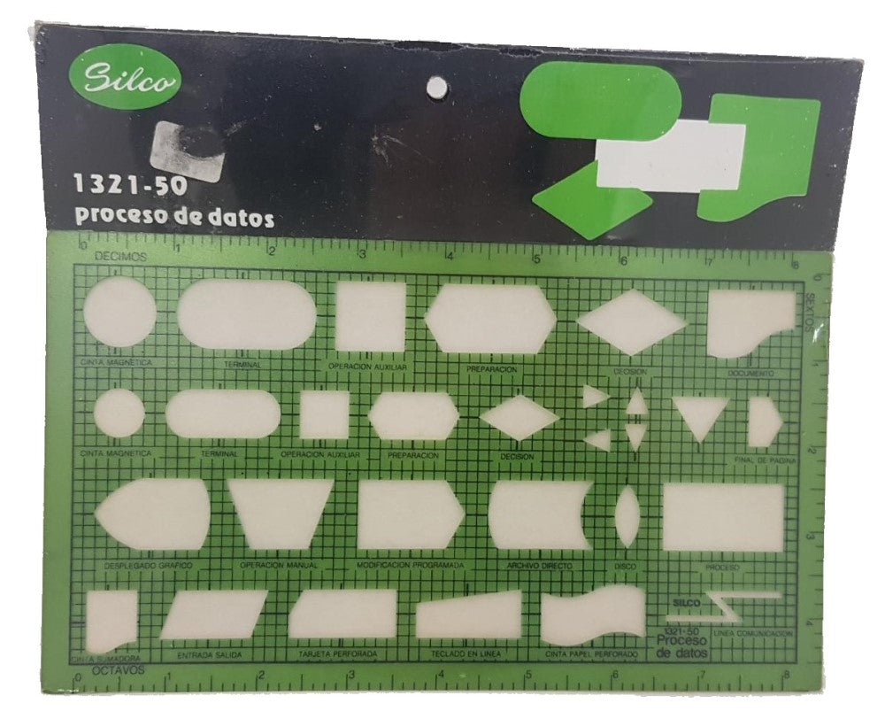 Plantilla 1321 #50 Computacional Silco® 1321I050 [Pieza] 734365370507 Imagen principal del producto