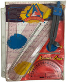 Juego de Geometría c/Compás Chico Silco® 2010-CS Estuche 734365270036