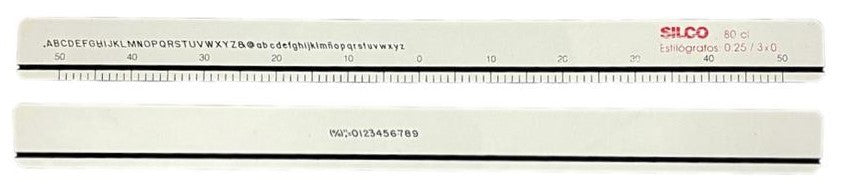 Regleta 080 Silco® 1371I080 [Pieza] 734365440804