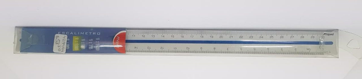 Escalímetro Plástico College Arquite.Métrico 30cm Maped® 24001 [Pieza] 734365240015