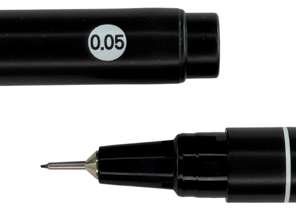 Estilógrafo Desechable Design Liner .05mm Negro MANNY® 0425-0.05 Pieza 7502285230903 02