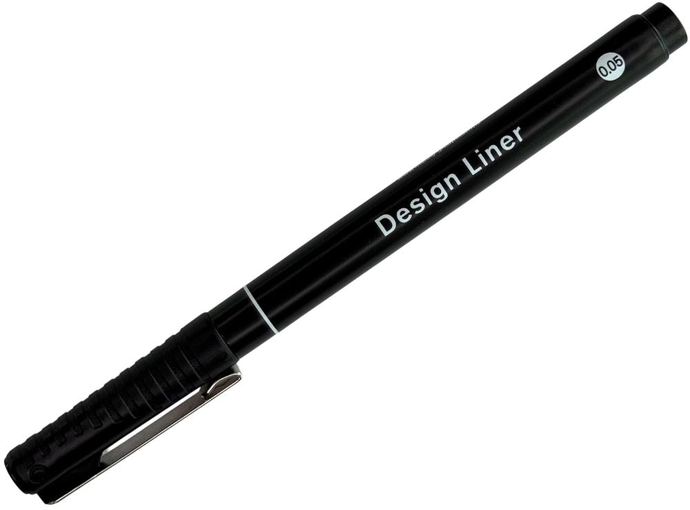 Estilógrafo Desechable Design Liner .05mm Negro MANNY® 0425-0.05 Pieza 7502285230903 03