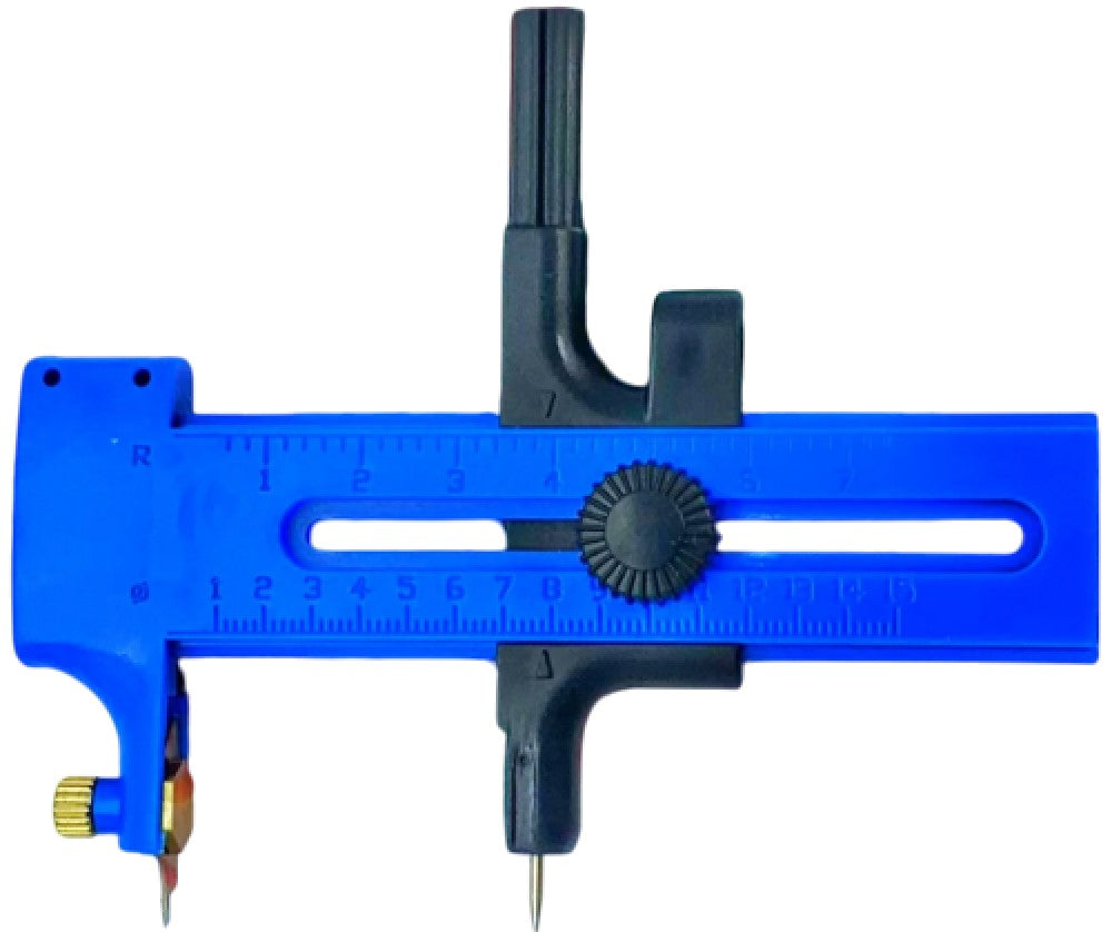 Cuchilla p/Círculos c/2 Navajas de Repuesto de 1 a 15 cm MANNY® SX-795 Pieza 7502285232204 03