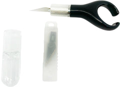 Cuchilla Escalpelo c/Orificio para Dedo Blanco/Negro MANNY® SX-030D [Pieza] 7502285230293 3