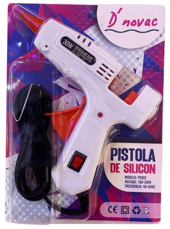 Pistola p/Silicon Eléctrica 100-240v SY-203 c/Apagador barra Ø7mm D'novac® PS002 [Pieza] Imagen secundaria del producto
