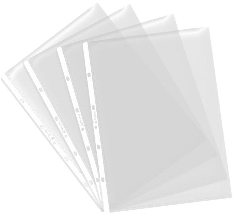 Mica Protectora p/carpeta 3 perforaciones c/100 Transparente Carta Nextep® NE-020 [Caja] 7501811275098 2