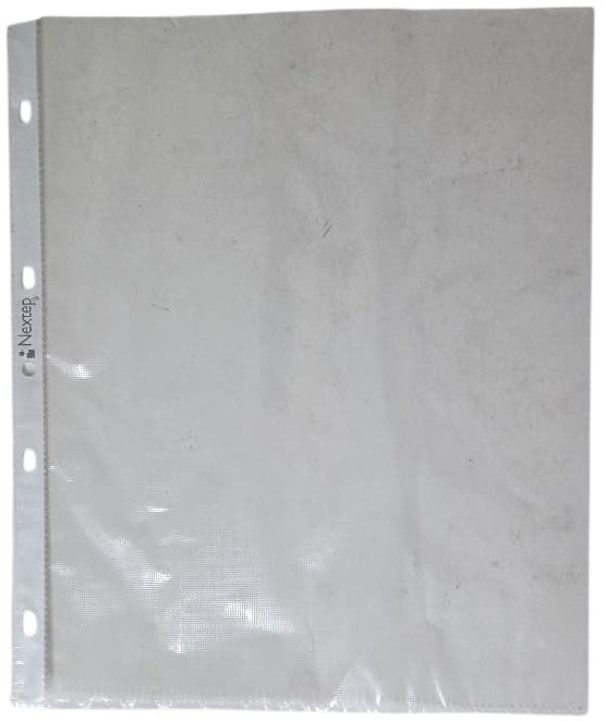 Mica Protectora p/carpeta 3 perforaciones c/100 Transparente Carta Nextep® NE-020 [Caja] 7501811275098 8