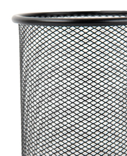 Porta Lápiz Malla Metálica cilindrico Negro Ø 8.5×10cm Nextep® NE-158 [Pieza] 7501811272172 3