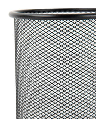 Porta Lápiz Malla Metálica cilindrico Negro Ø 8.5×10cm Nextep® NE-158 [Pieza] 7501811272172 3