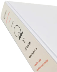 Carpeta 3 Argollas "D" Vinil 2" Blanco Carta Nextep® NE-013D [Pieza] 7501811274343 2